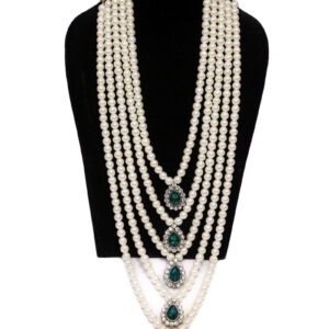 Ivory Pearl Groom Necklace