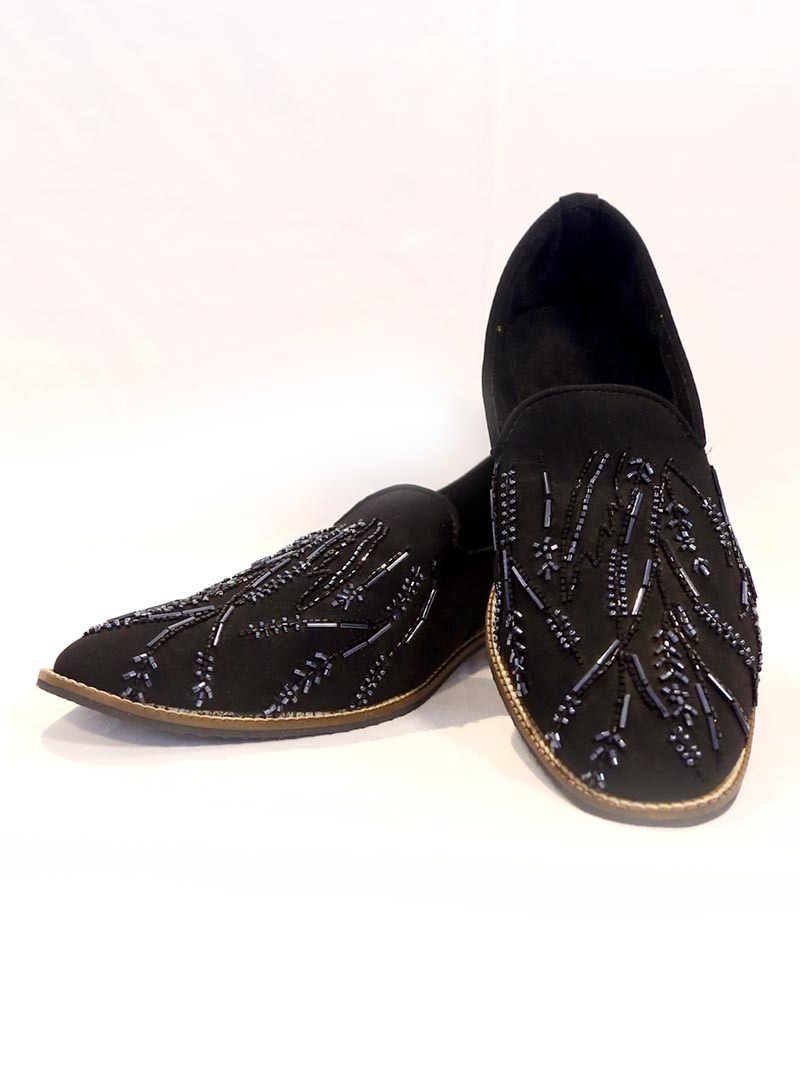Designer Cutdana Work Men Loafers