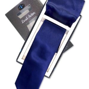 Royal Blue Tie and Pocket Square