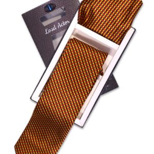 Multi Check Tie and Pocket Square