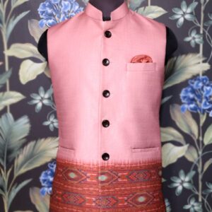 Pink Men Waistcoat