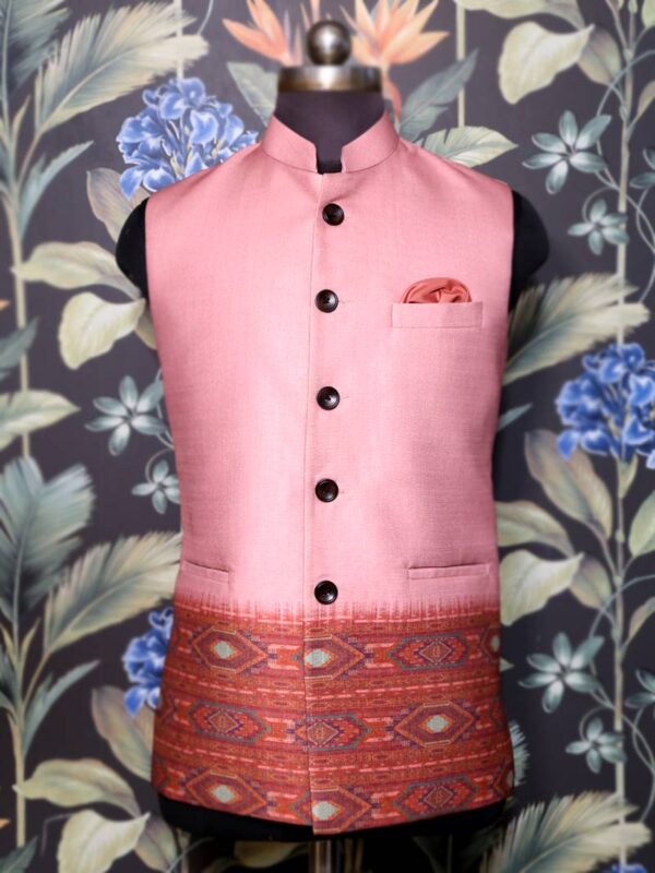 Pink Men Waistcoat