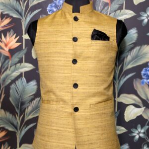 Fawn Self Waistcoat